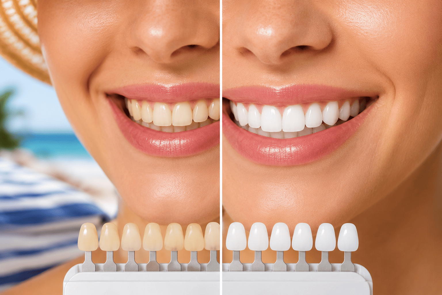 Blanqueamiento dental antes del verano
